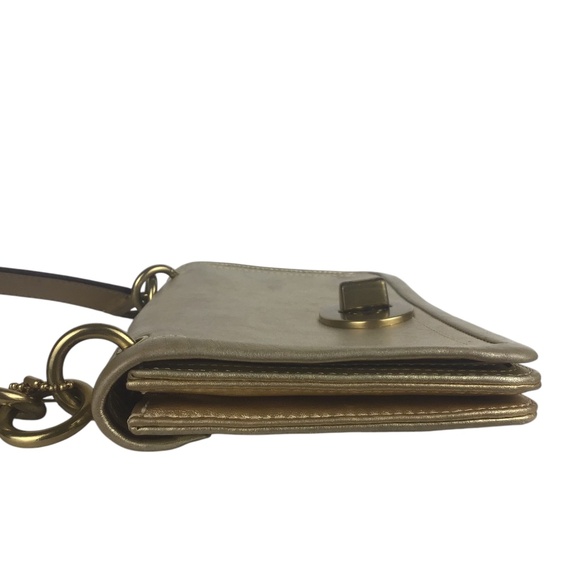 Coach Gold Satchel Bag - Picture 5 of 16